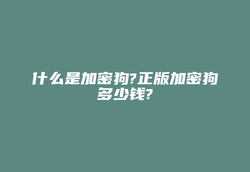 什么是加密狗?正版加密狗多少钱?-加密狗复制网