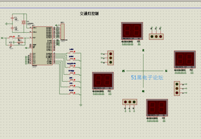 单片机交通灯的汇编程序,求救单片机控制交通灯的原理图-加密狗复制网